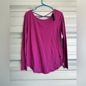 Women’s Hollister Co. Criss-Cross Back Must Have Long Sleeve Top Size XS NWT